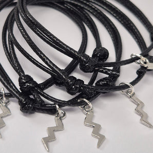 lightening bolt harry potter theme friendship bracelets party bag filler