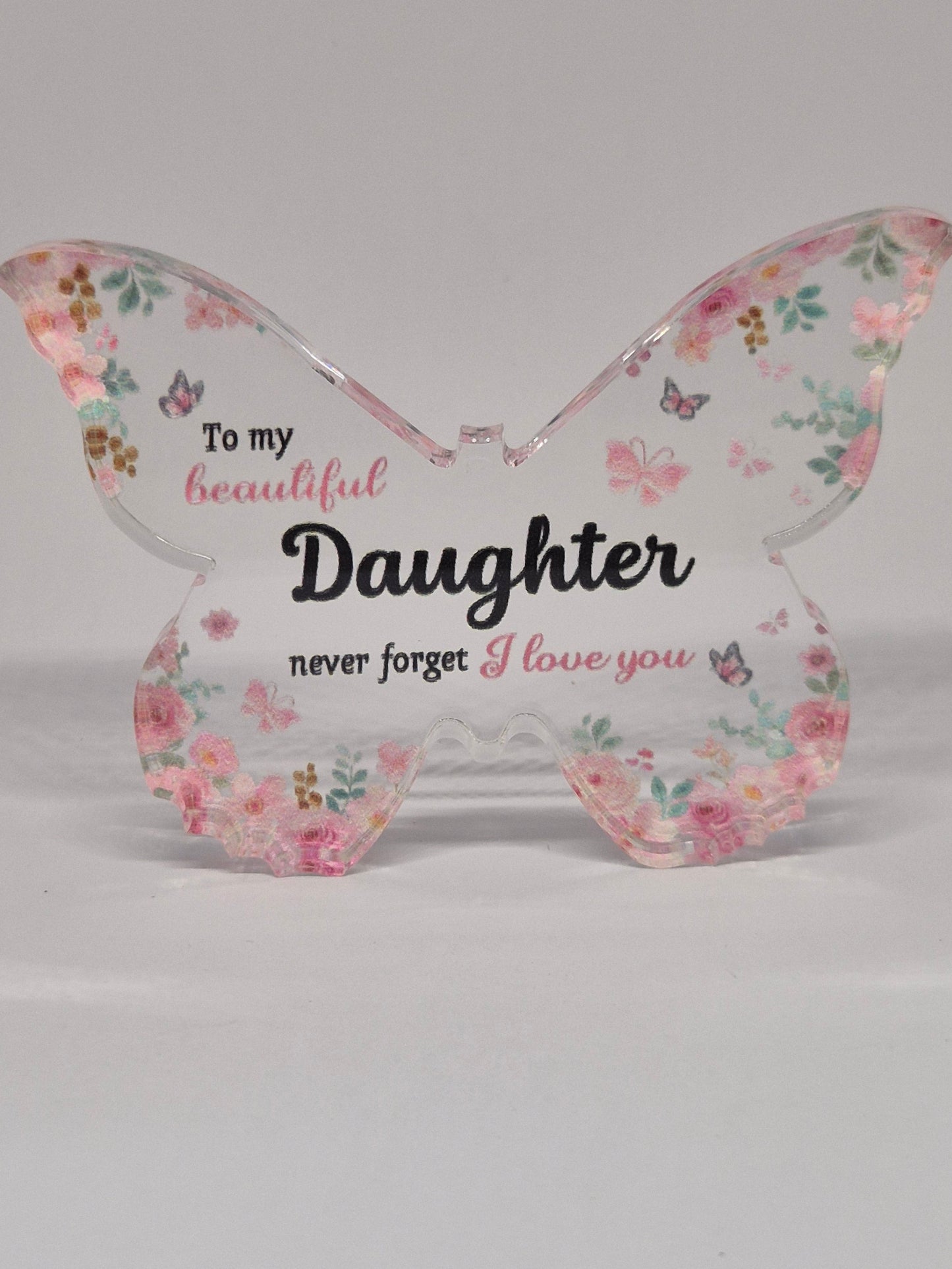 gift for daughter acrylic plaque