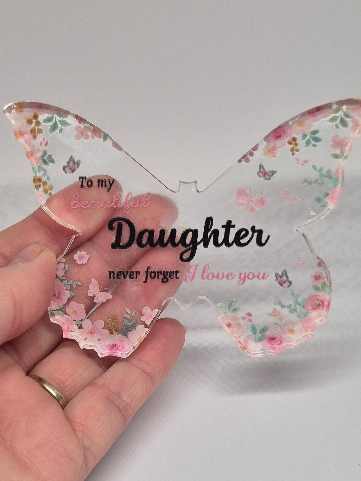 home decoration butterfly shaped daughter gift