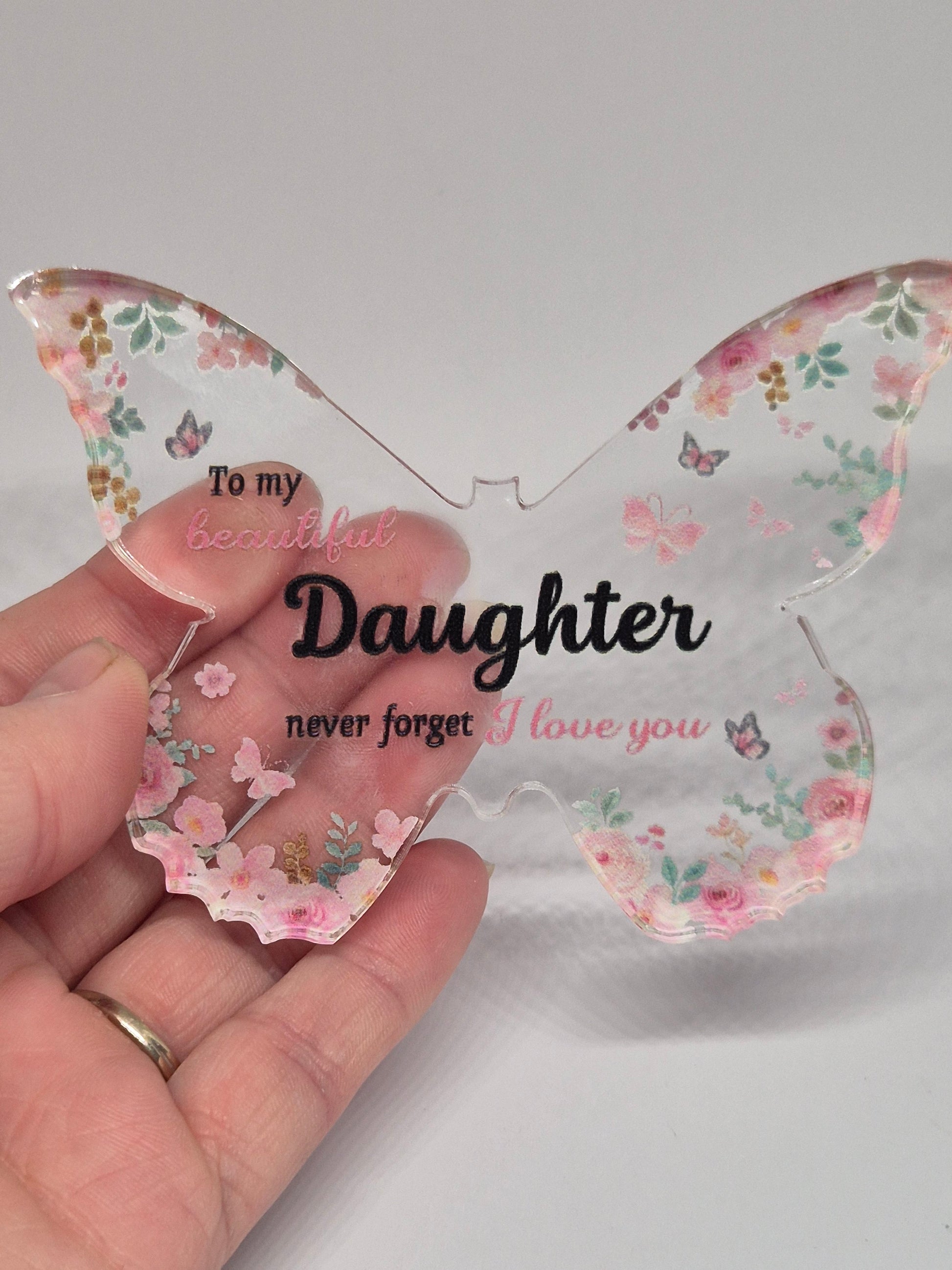 home decoration butterfly shaped daughter gift