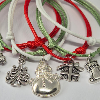 Christmas charm bracelets stocking filler