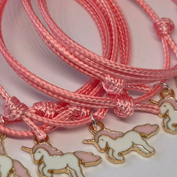 Unicorn Friendship Bracelets-Party Bag Fillers. - Party bag essentials  #