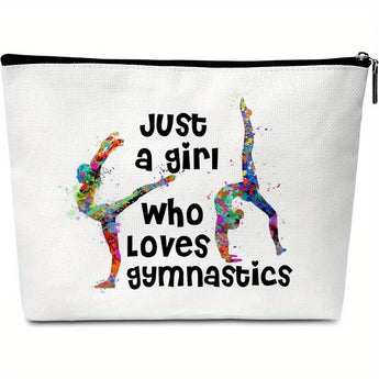 Gymnastic cosmetic bag