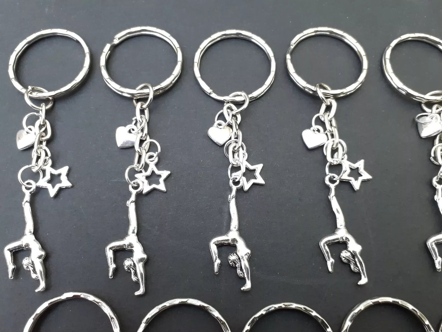 gymnastic party bag fillers keychains