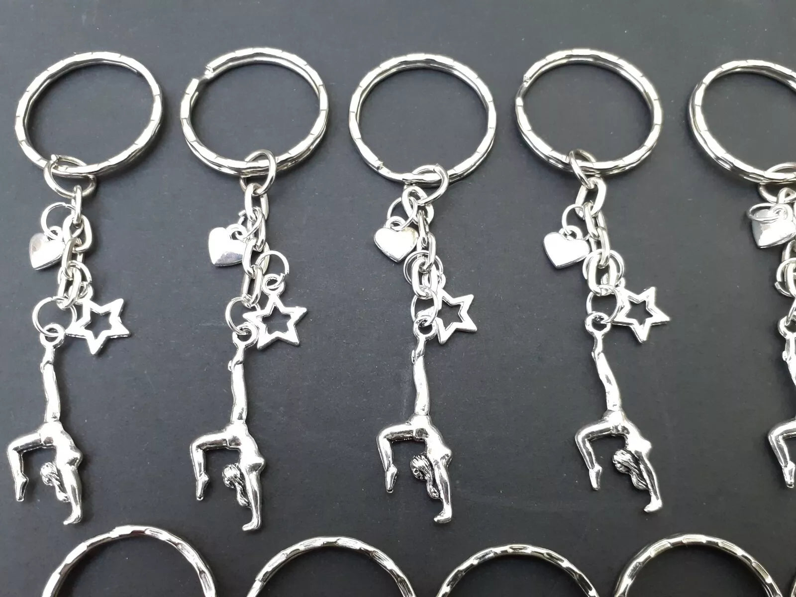 gymnastic party bag fillers keychains