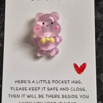 Pocket bear pocket hug